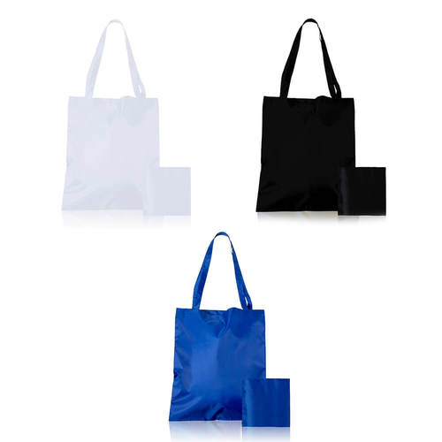 Saco personalizado reciclado, dobrável
