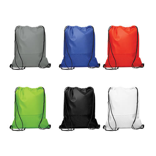 Saco mochila personalizado, em TNT