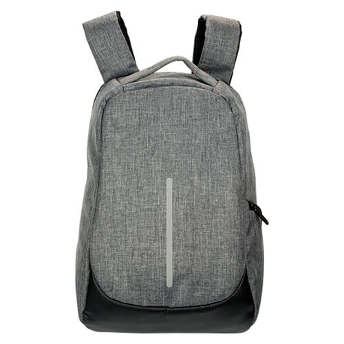 Mochila anti-roubo personalizada em poliéster para portátil de 15,6″
