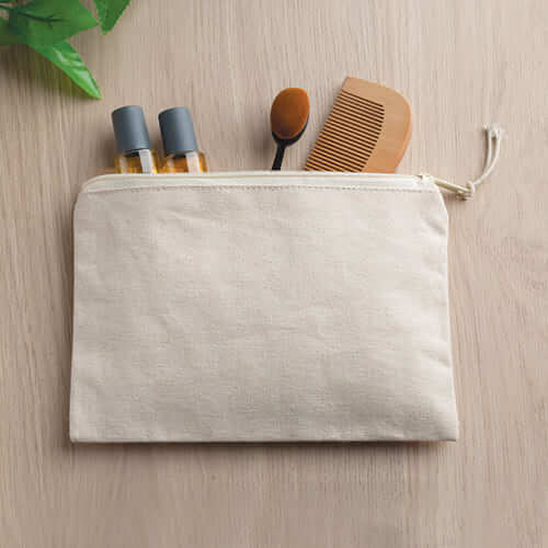 Bolsa em 100% algodão canvas, com fecho