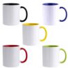 Caneca de cerâmica bicolor para sublimação | SAM Brindes
