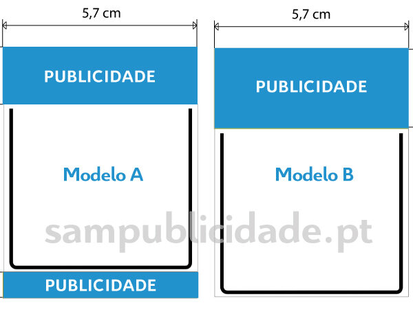 Bolsa autocolante para vinheta do seguro personalizada