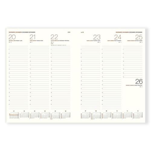 Agendas para 2021 semanal em Papel e PVC - Image 3