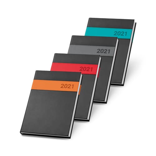 Agenda personalizada B5 em imitação de pele