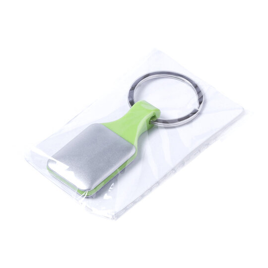 Porta-chaves personalizado em silicone e metal