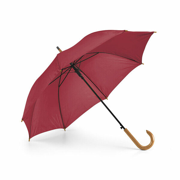 Guarda-chuva com pega em madeira personalizado