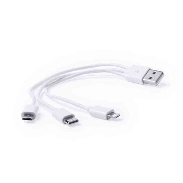 Cabo USB triplo para carregador | SAM Brindes