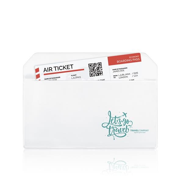 Bolsa para documentos em PVC