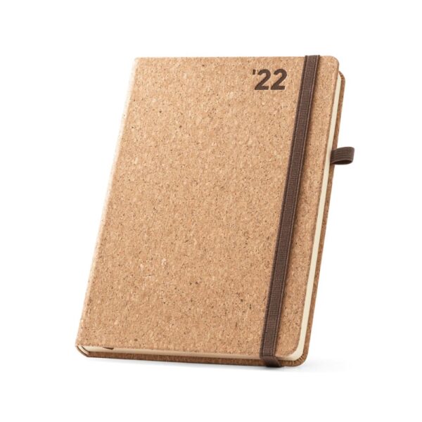 Agenda personalizada A5 em cortiça