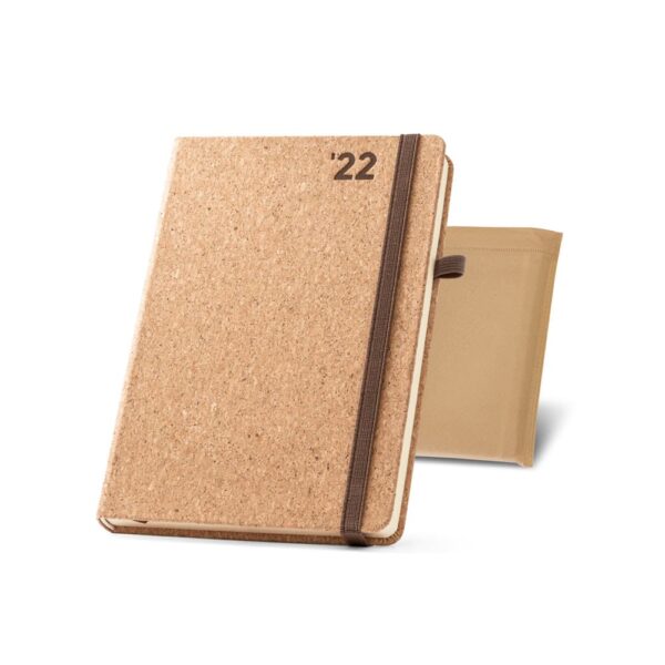 Agenda personalizada A5 em cortiça