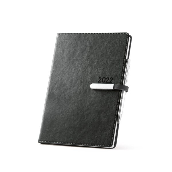 Agenda B5 em imitação de pele