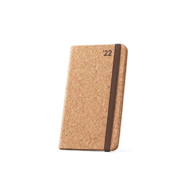 Agendas de bolso personalizadas em cortiça