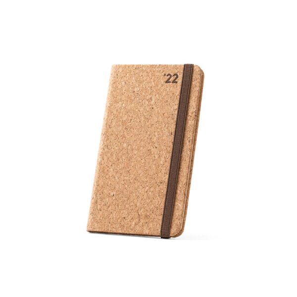 Agendas de bolso personalizadas em cortiça